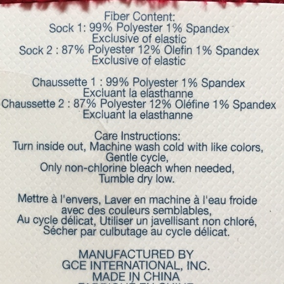 🦋 3/$25 2 Pair Cozy Chenille Lounge Socks - Picture 4 of 6